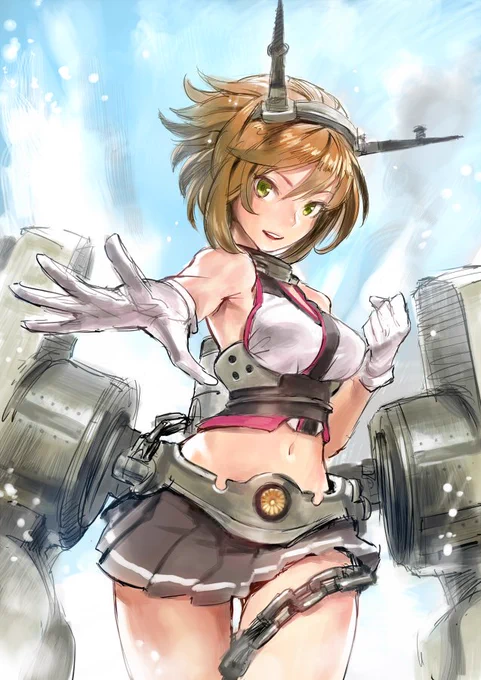 過去絵です
#陸奥生誕祭 