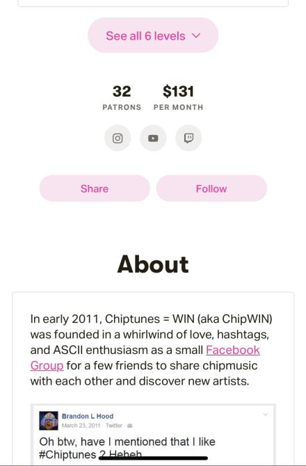 Chiptunes=WIN has been around for over a decade and earns plenty each year through Patreon, compilation albums, and whatever else. With all this cash coming in, where does that money go?