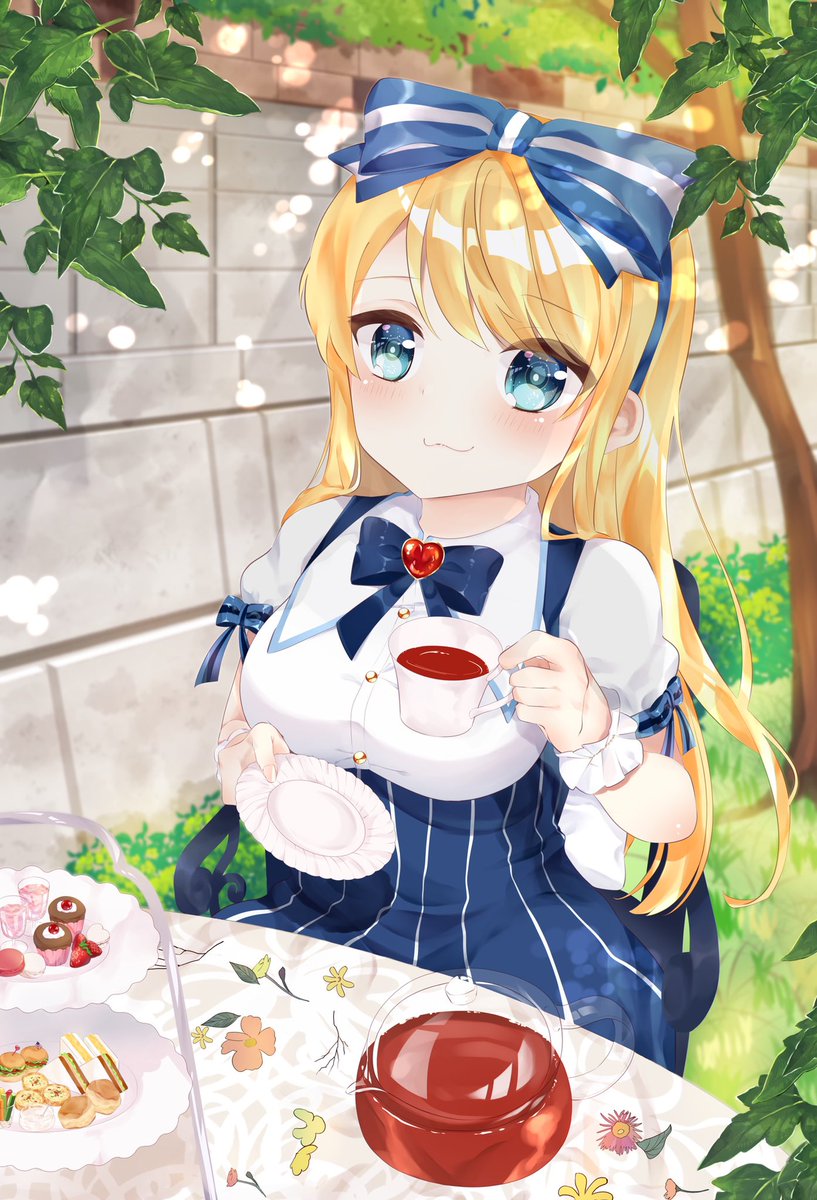 アリスのティータイム Miku Emori 100万円イラ まきののイラスト