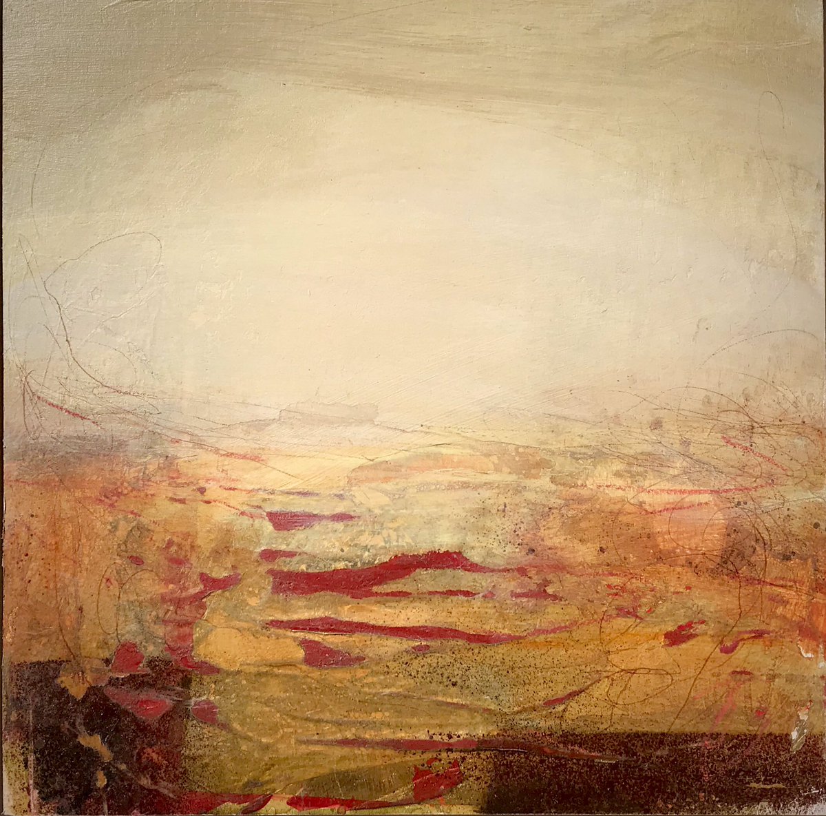 This is ‘Last Light’ offered through #artistsupportpledge today £175 float framed and ready to hang with free U.K. postage claremariawood.co.uk/framed-paintin… a brilliant initiative started by Matthew Burrows artist.