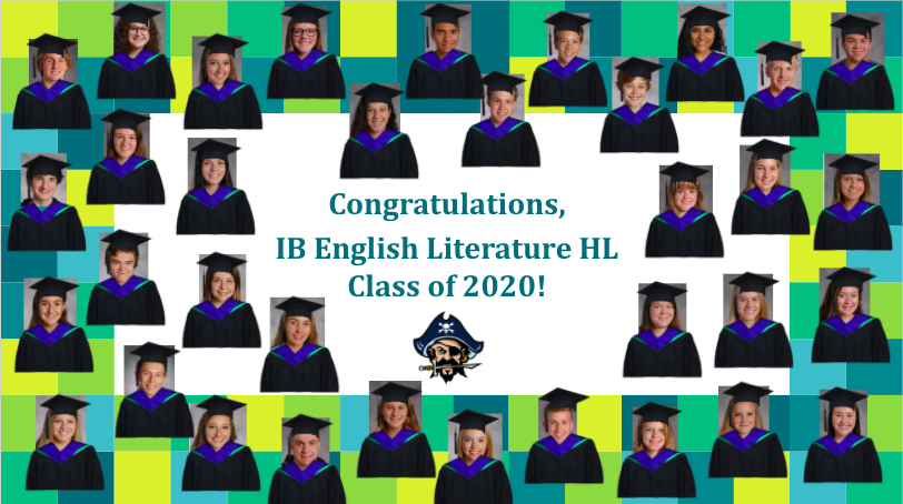 LAwithMrsHR's tweet photo. CONGRATS to the IB English HL Class of 2020! Your inquiring minds, respectful discussions, &amp; kind hearts have been wonderful to experience these two years &amp; will led you on many successful journeys in those to come. Proud to know you! Excited to celebrate you! Happy graduation! https://t.co/XDM6NbnF7i