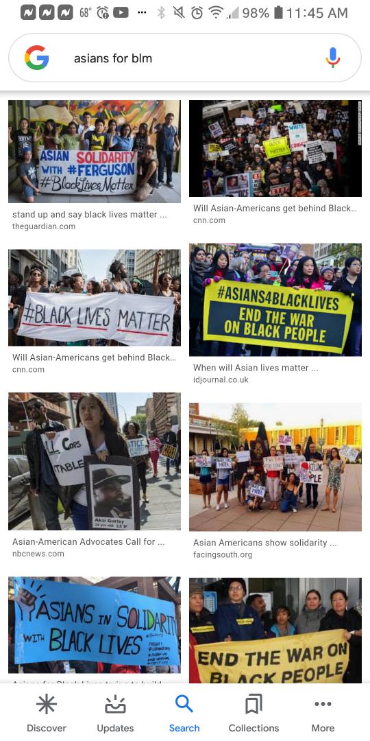 On behalf of my People thanks for your support...We will prevail! We need others to stand to help end the equality against Black murders and injustices!