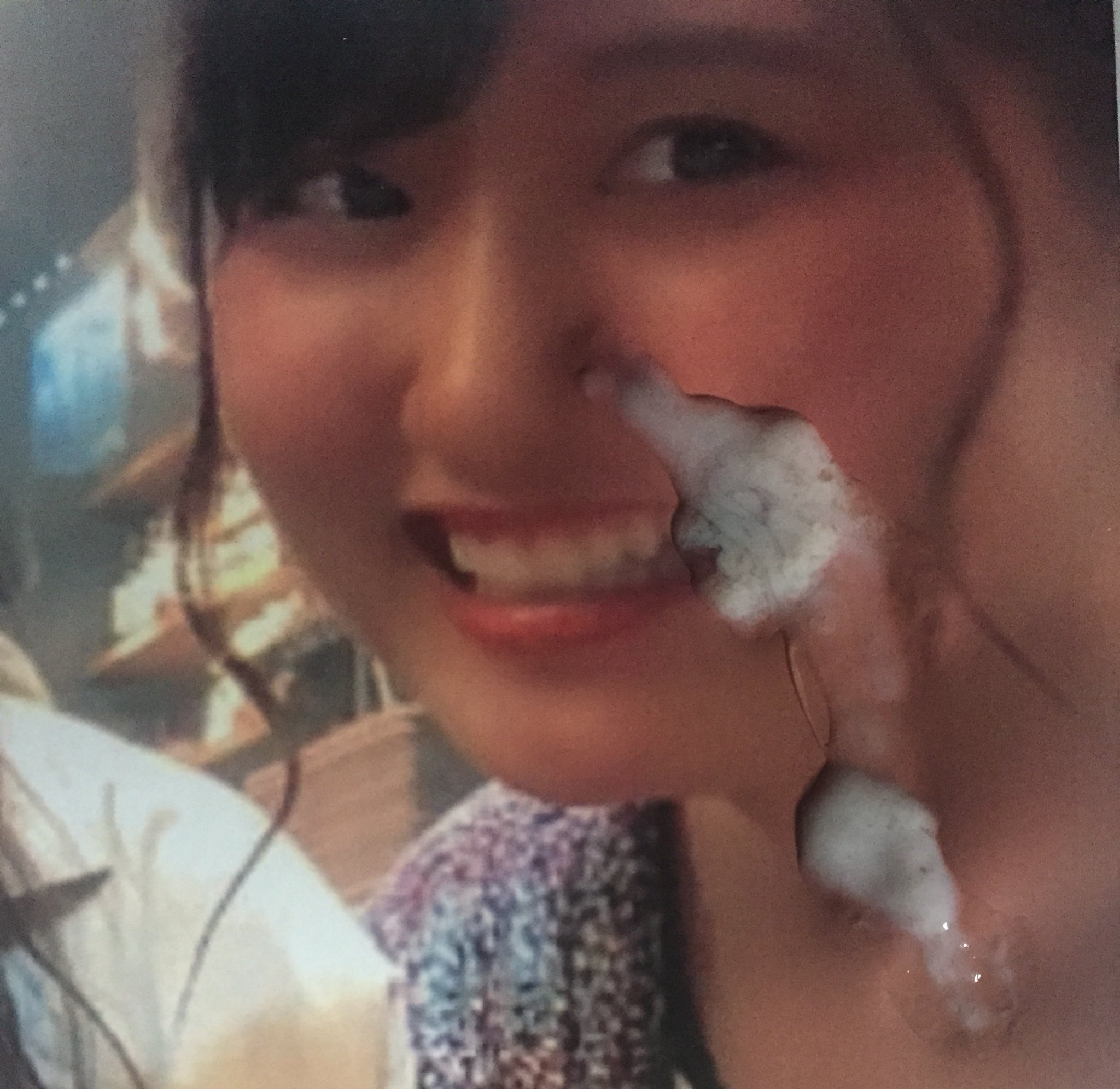プリント ぶっかけ 