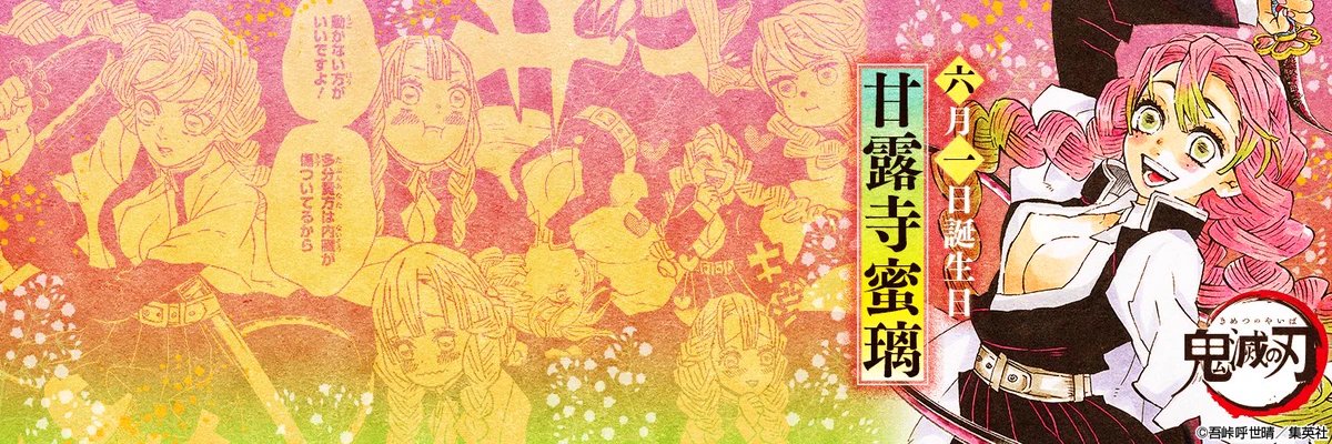 鬼滅の刃 鬼殺隊活動記録 甘露寺蜜璃 ポスター付き テレビアニメ「鬼滅