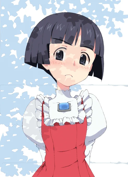 ツンツンしたお嬢さんの格好したそど子殿! 