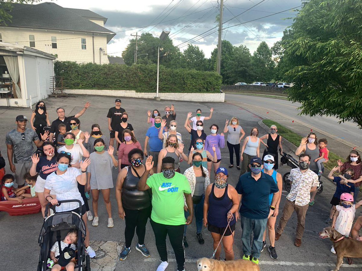 Goodable's tweet photo. As a black man in Nashville, Shawn Dromgoole was afraid to walk outside alone — afraid that he wouldn't make it home.

So he posted on @Nextdoor.

One after another, neighbors offered to walk alongside him.

Now, the entire neighborhood has his back.

#KindnessMatters https://t.co/b6DhPDonNd