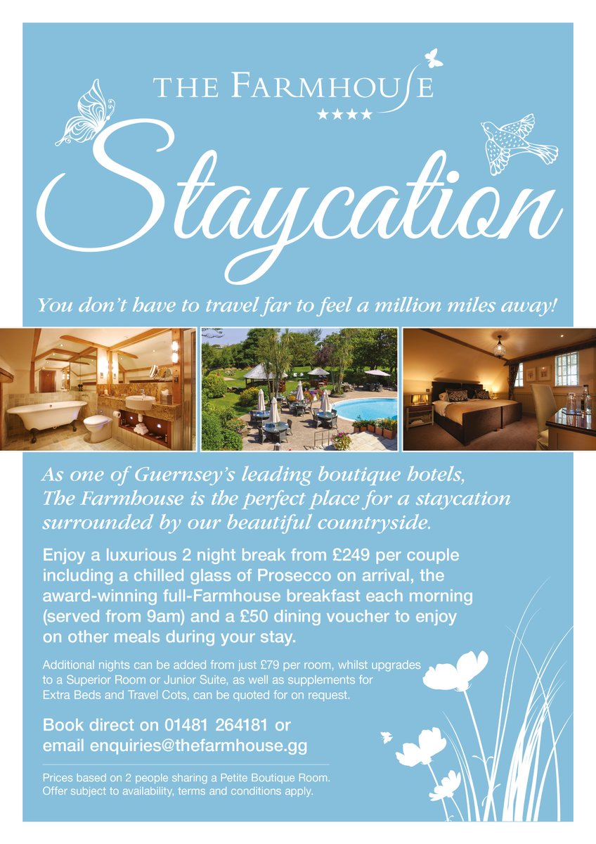 With a refreshing outdoor pool, extensive gardens to sunbathe in and mouth-watering menus to enjoy, The Farmhouse is the perfect place for a romantic staycation this summer or even a short family break