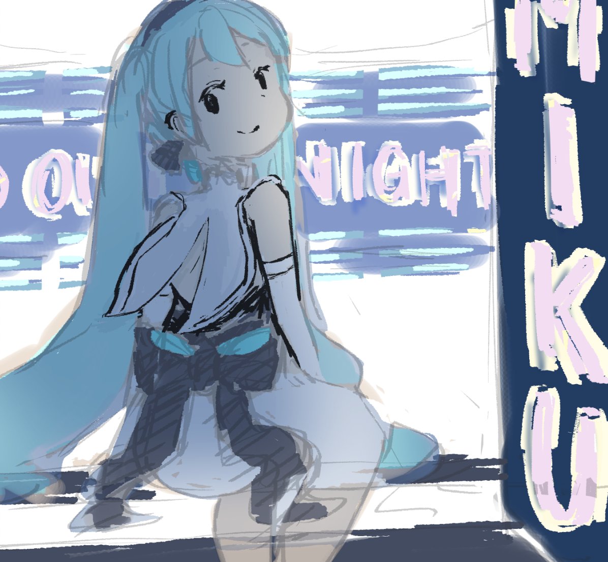 今日はここまで!
#初音ミク   
#初音ミクシンフォニー 