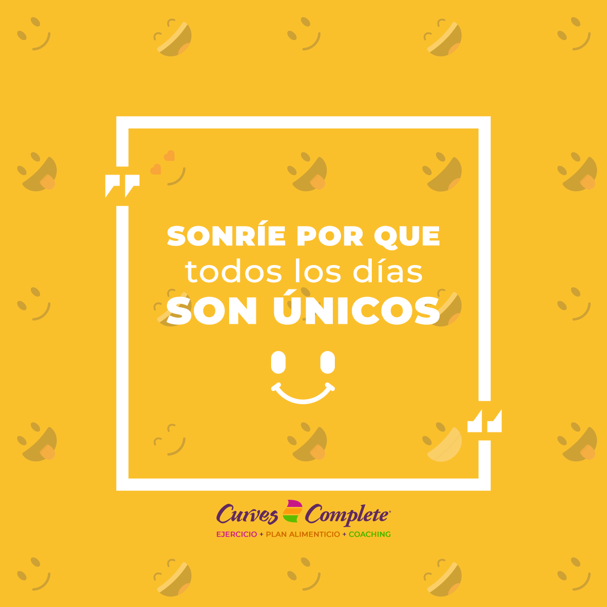 CurvesLA's tweet photo. #FelizDomingo Sonreí😀r no sólo te alegra a ti, sino que también a aquellos que te rodean, ¡vamos a contagiar una sonrisa el día de hoy!💕 https://t.co/EJGDSqCcgd