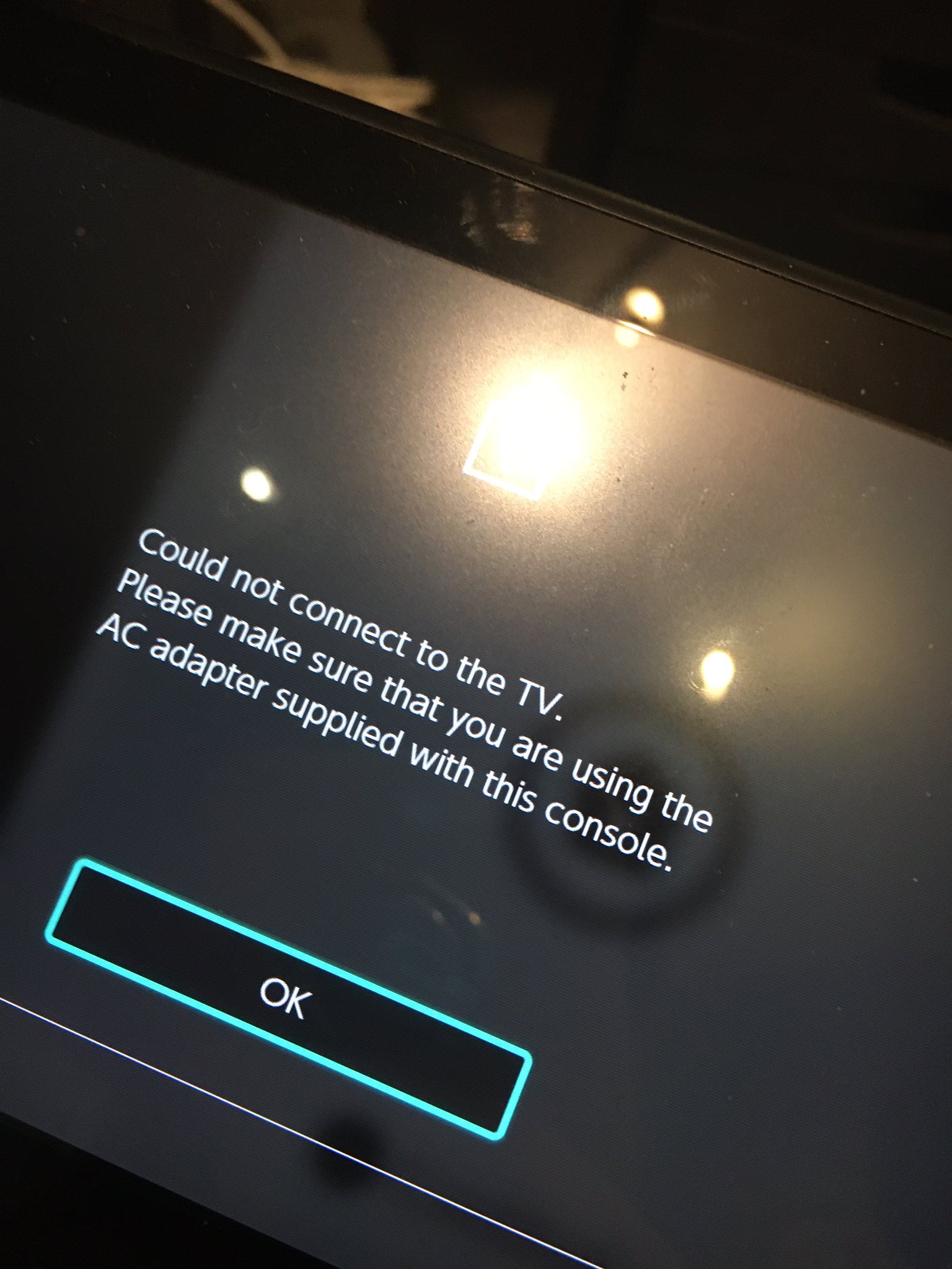 Clivingway on "Can't connect Switch to my it charges but doesn't project to my TV o.O guess it's because I'm connecting a custom USB-C AC supply and not Nintendo's