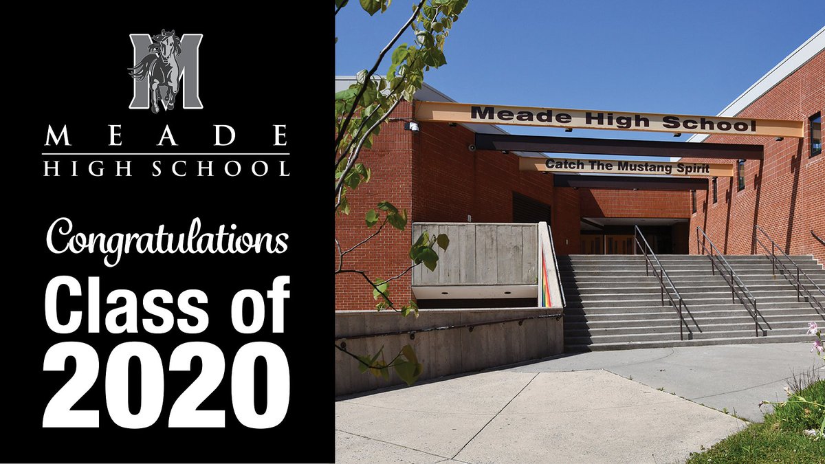 It's Graduation Day! Watch the Mustangs' Class of 2020 receive their diplomas at aacps.org/seniorcelebrat…
#AACPSAwesome <a href="/MeadeHSAACPS/">MeadeHSAACPS</a>