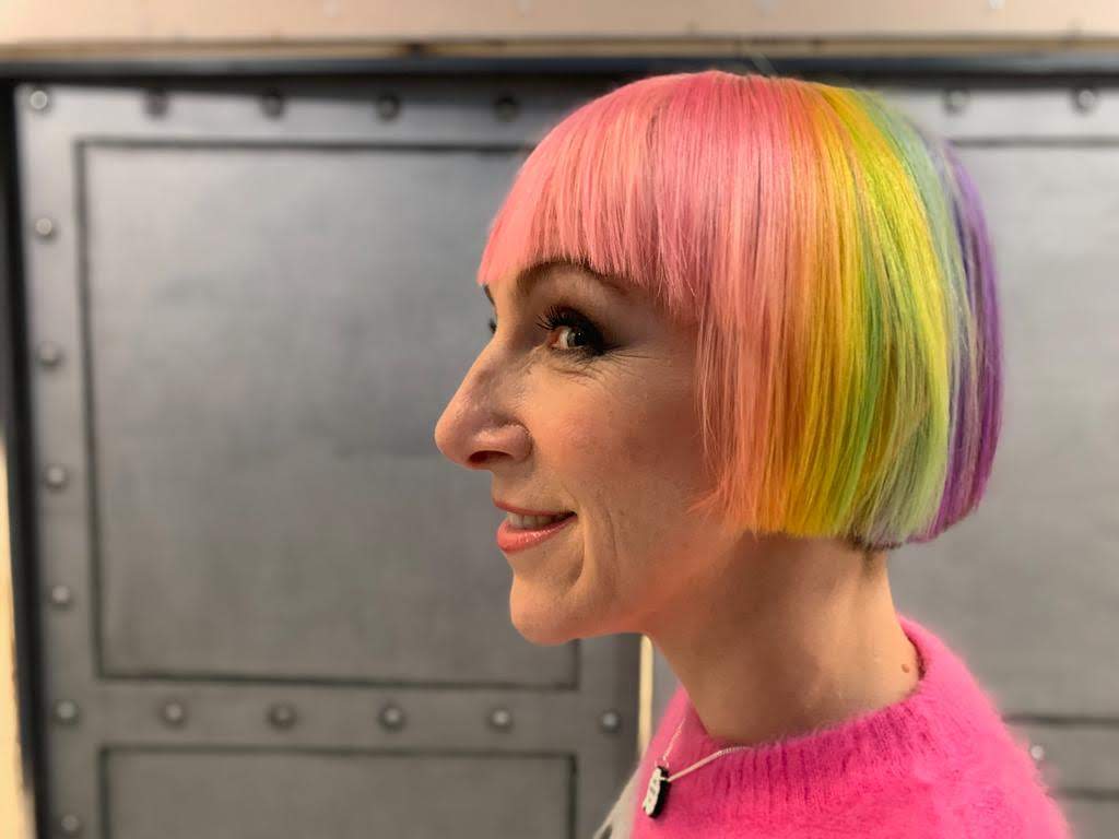 tattydevine's tweet image. Got serious hair envy after watching The Fantastical Factory of Curious Craft? Get your @CrazyColorLtd bottles at the ready as this week Harriet's taking us through how to achieve her dreamy rainbow hair at home: 🌈ow.ly/NEJD50zTVNw
 #rainbowhair #CrazyColor #TFFOCC