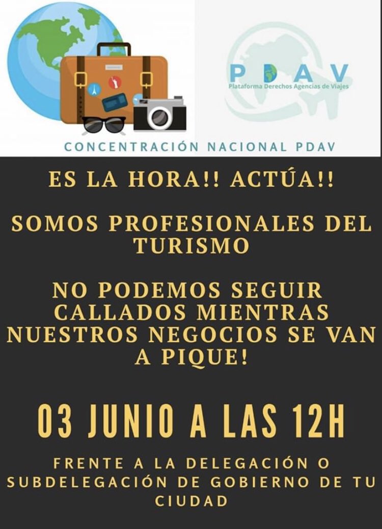 Juanjo_GM67's tweet photo. 3 de junio en las Delegaciones de Gobierno de todo el país #PDAV 
#actua #ayudaagentesviajes 
#Turismo https://t.co/jQK0ZcCrOp