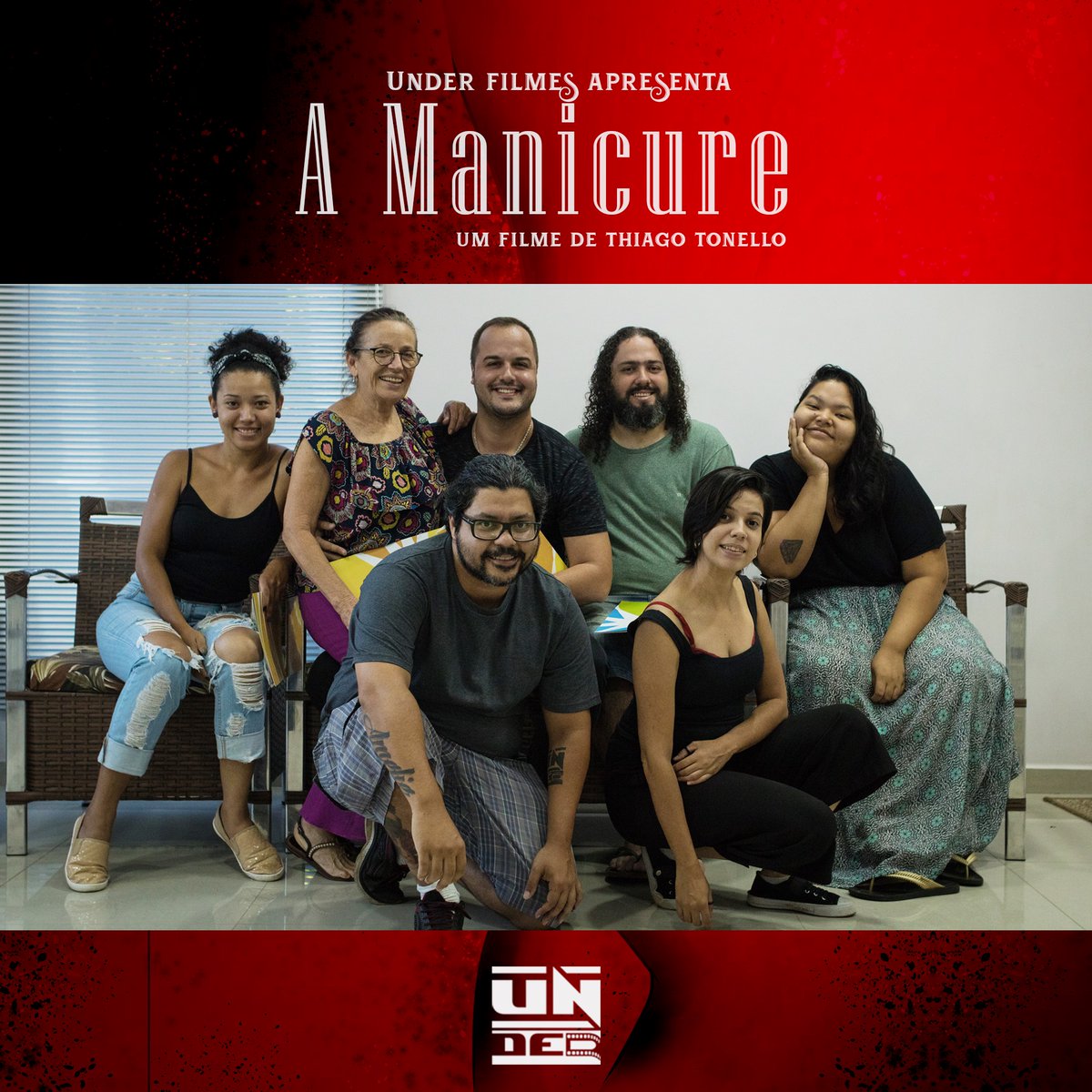 UnderFilmes's tweet image. Em Breve!
"A Manicure", escrito e dirigido por Thiago Tonello, com produção da Under Filmes Independentes! Uma história cheia de brasilidade,  repleta de reviravoltas e com uma mensagem forte, com referências a obras de Nelson Rodrigues! #audiovisualindependente #curtametragem