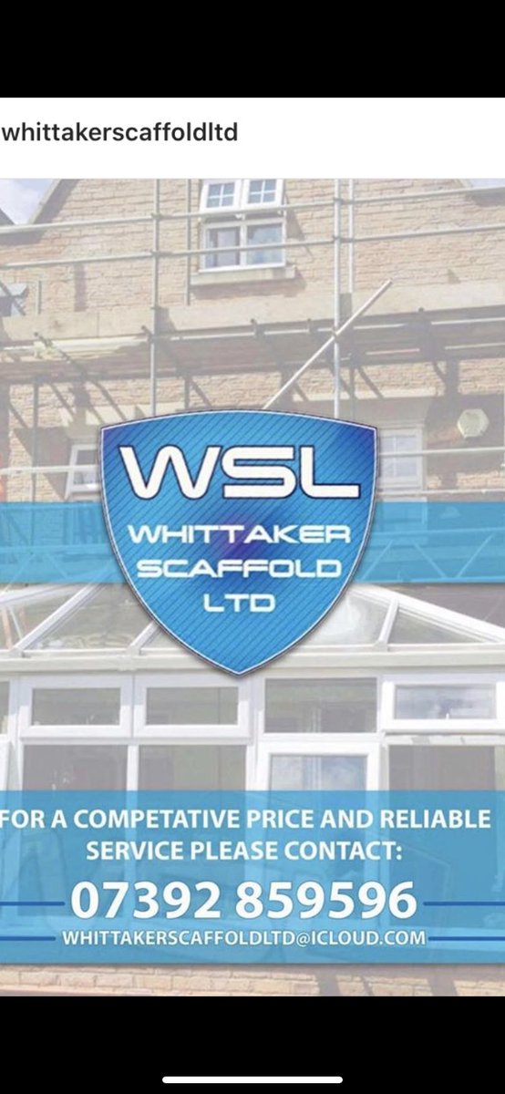 Club are delighted to announce our sponsors for the season with <a href="/Connwhitt/">Connor Whittaker</a> anyone needing any scaffolding be sure to call the best in the south coast! #upthedowners