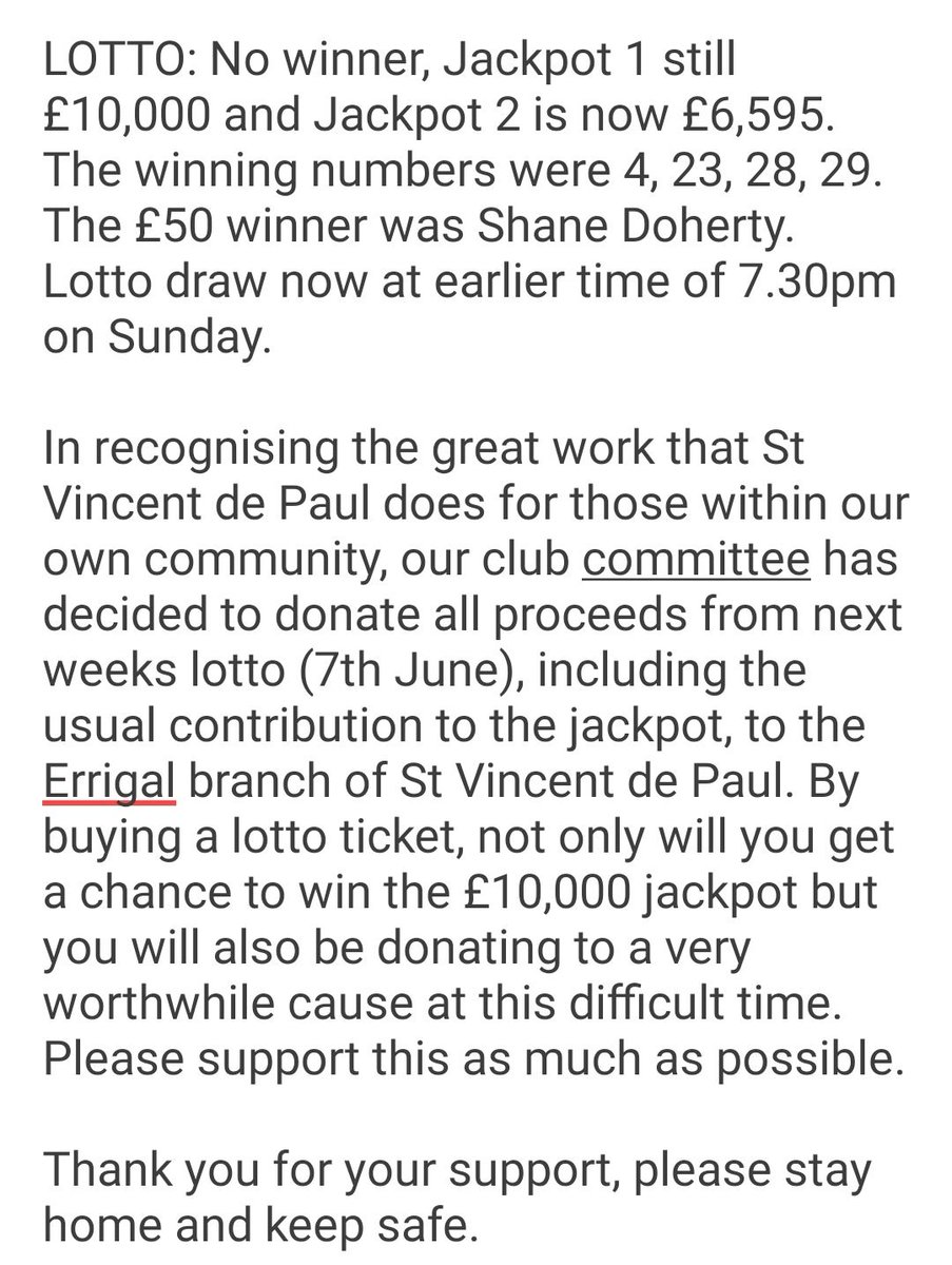 time is the lotto draw