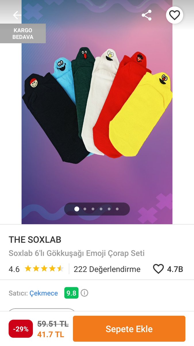 TheSoxLab's tweet photo. @Trendyol bizim fotoğraflarımızı kullanarak "Trendyol ürün listeleme kuralları madde 8"i ihlal eden, bizim markamizi kullanarak da "marka ihlali" yapan bu firmanın satış yapmasına daha ne kadar izin vereceksiniz.
Bu mağaza sahte ürün satarak müşterilerimizi mağdur etmektedir. https://t.co/xrd2XQbxJv