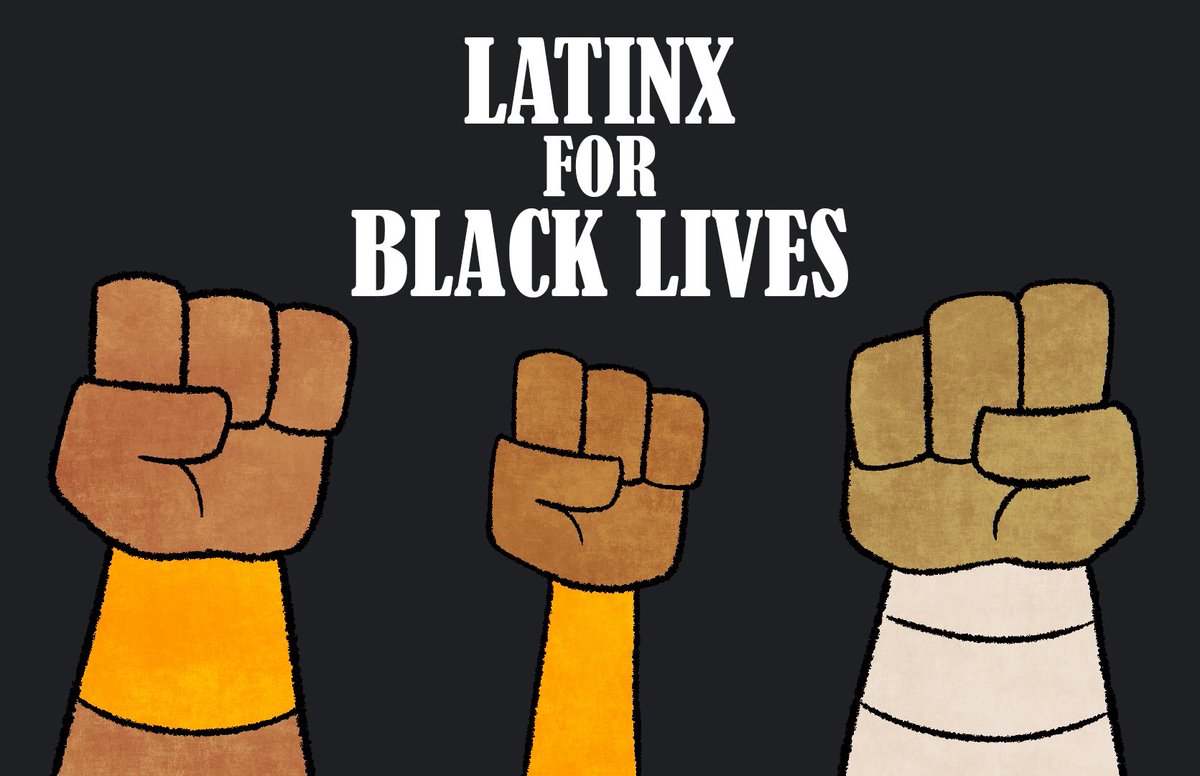 Now is the time stand by one another. We need to support our fellow brethren, nuestros hermanos y hermanas in these difficult times. We need to show that we are a strong community that stand against injustice.
#latinxforblacklivesmatter #blacklivesmatter