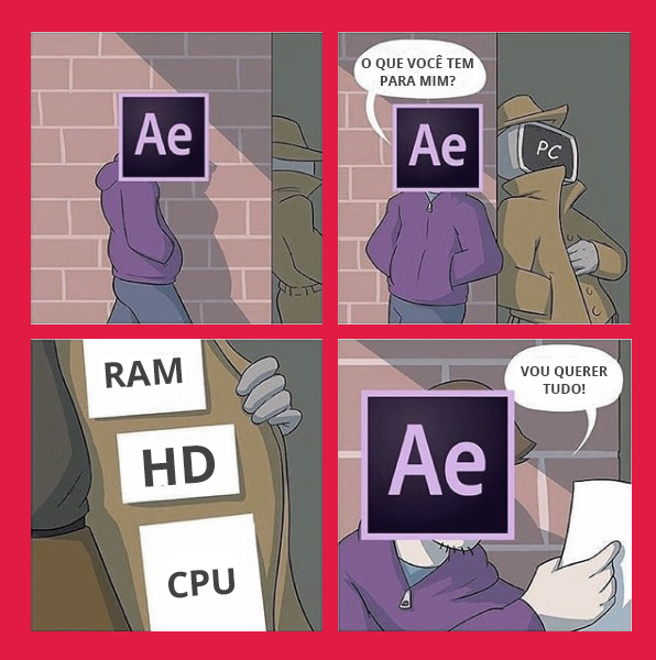 videopedia1's tweet photo. O pior que é verdade 😅😅

Marca seu amigo que também passa sufoco no After!

#aftereffects #aftereffectstutorial #memes #edicao #edicaodevideos #motion #motiondesign #videomaker #filmmaker #criadoresdevideo #tutoriaisdeedicao #videopedia #audiovisual https://t.co/YekrWEUEyH