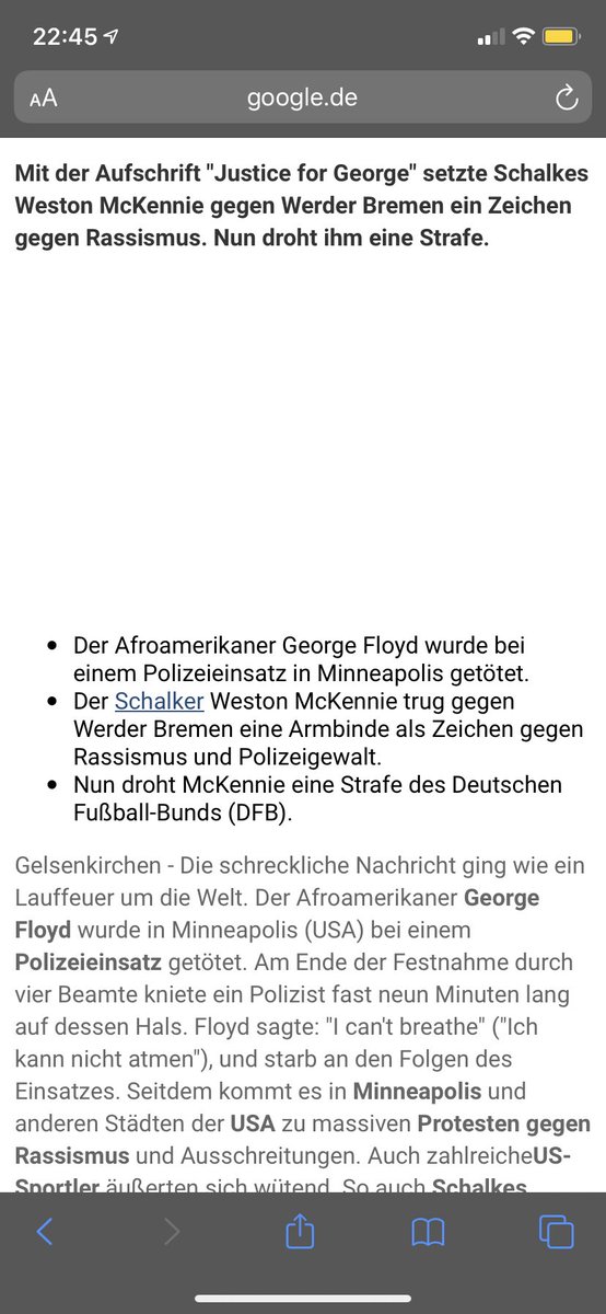 svenbenz's tweet photo. Euer Ernst??? 😳😳 @DFB @Bundesliga_DE verschwendet Ihr Echt daran einen Gedanken?? #dfb #bundesliga #JusticeForGeorgeFloyd #schalke04 https://t.co/RffOrVXCZZ