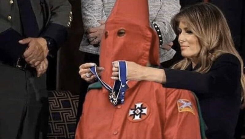 <a href="/realDonaldTrump/">Donald J. Trump</a> The people of the United States will designate Maga white supremacists as a terrorist organization!