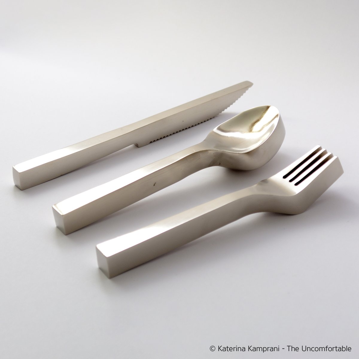 Thick cutlery set, The Uncomfortable collection #theUncomfortable