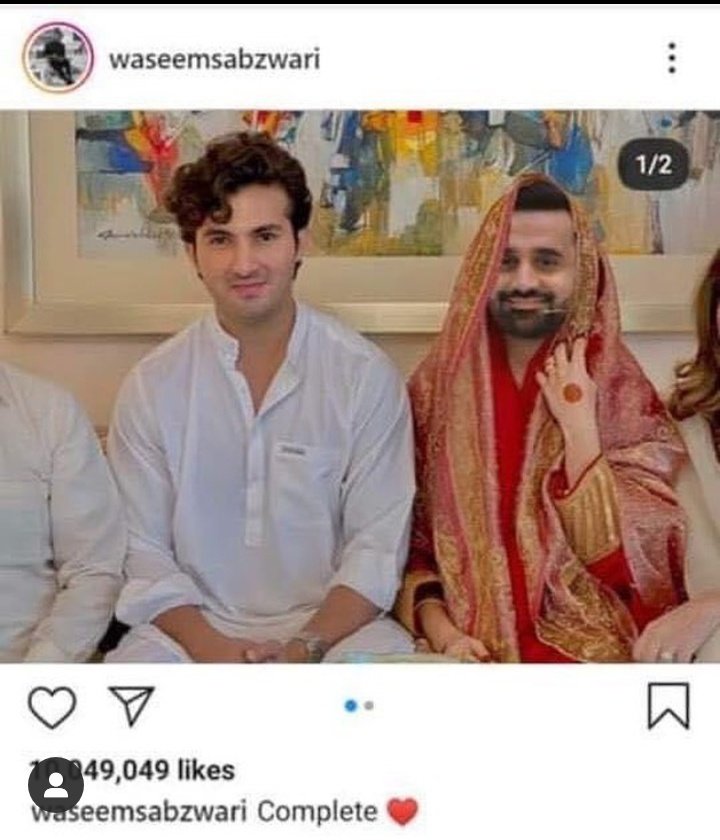 WahajBukhari2's tweet photo. Perfect couple....  😌❤
@WaseemBadami https://t.co/w0PxNdeTeA