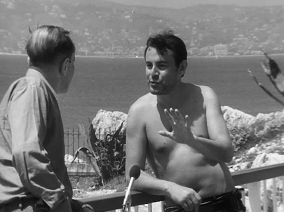 AlbertoRichart's tweet photo. La manera en la que Milos Forman atiende a la prensa en el Festival de Cannes en 1967 es todo a lo que aspiro. #FormanVsForman @DocsBarcelona https://t.co/VK1TA3t3oO
