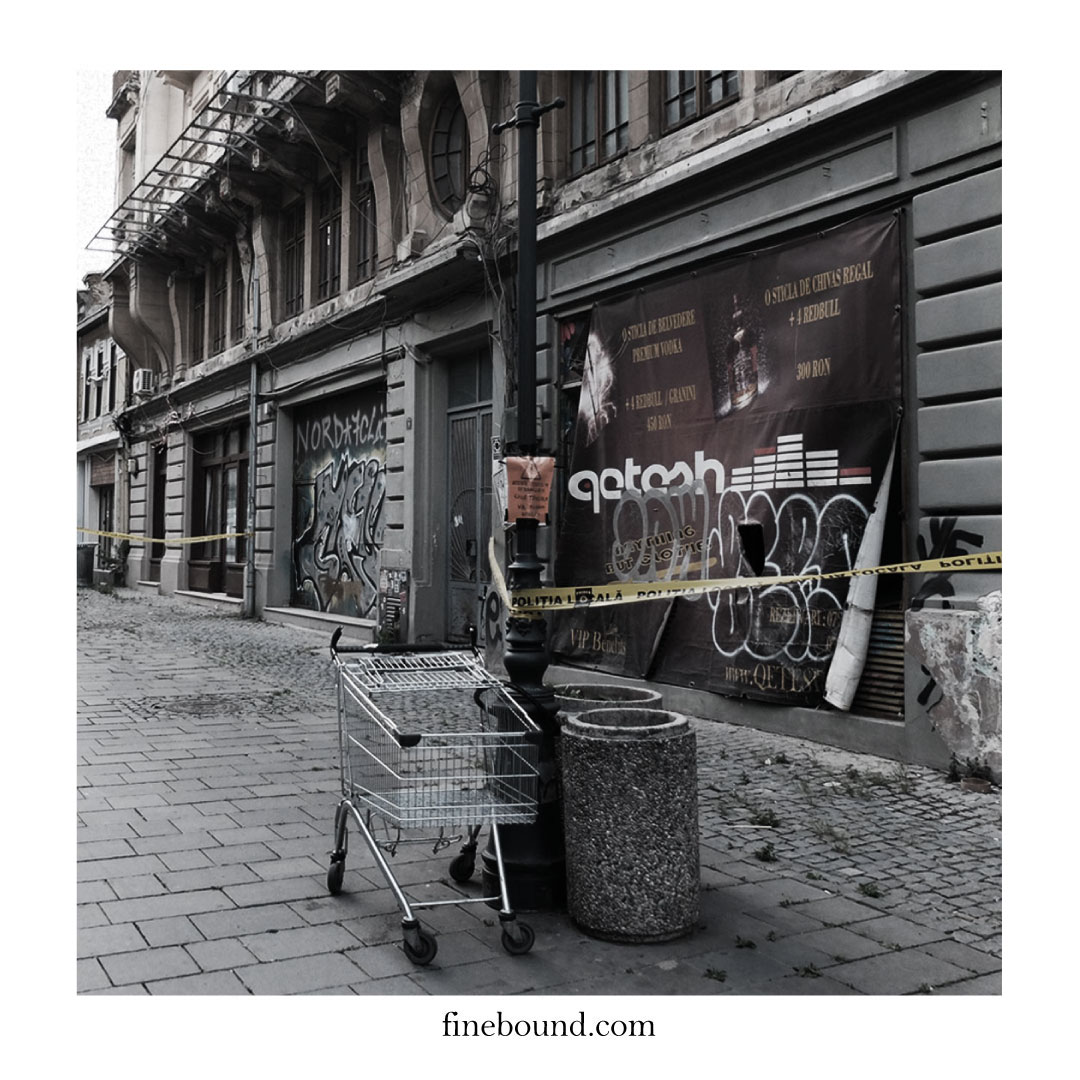bound_fine's tweet photo. Bucharest. Fascinated by this random empty supermarket shopping cart thrown on the street. The city is as deplorable as this pic depicts. Would this image/arrangement be a hit in a contemporary art gallery? #artgallery #urbanphotography #artph #contemporaryart https://t.co/lj613PVSSQ
