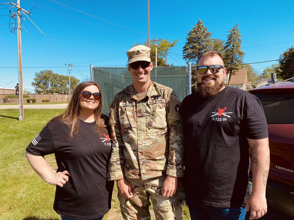 jozzyjayy's tweet photo. Shout out to  SSgt Danny Goeser who deployed yesterday! He is best known as Goose in the DSM area for AT&amp;T! We will miss you  and thank you for your service 🇺🇸🇺🇸 Stay Safe and we will see you in 365 not to exceed 400 my friend! https://t.co/tCZVzjAxkV