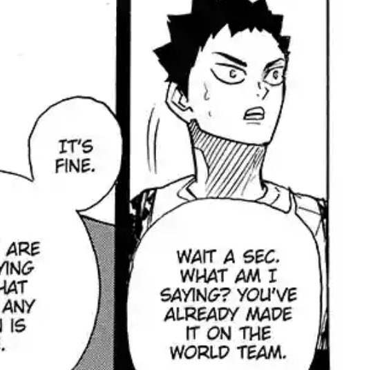 395 spoilers
i love it when furudate reinforces the idea that iwa is the best boi in the whole world