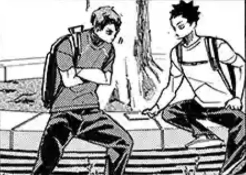 395 spoilers
i love it when furudate reinforces the idea that iwa is the best boi in the whole world