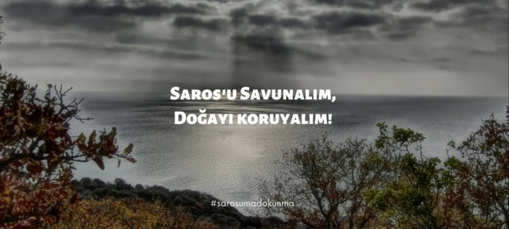 temizkesan's tweet photo. Bu dünyanın bizlere tüm canlılar adına miras olduğunu ve çok daha iyi şartlarla geleceğe teslim etmemiz gerektiğini unutmamalıyız... #SarosumaDokunma https://t.co/Ukou3IukfM
