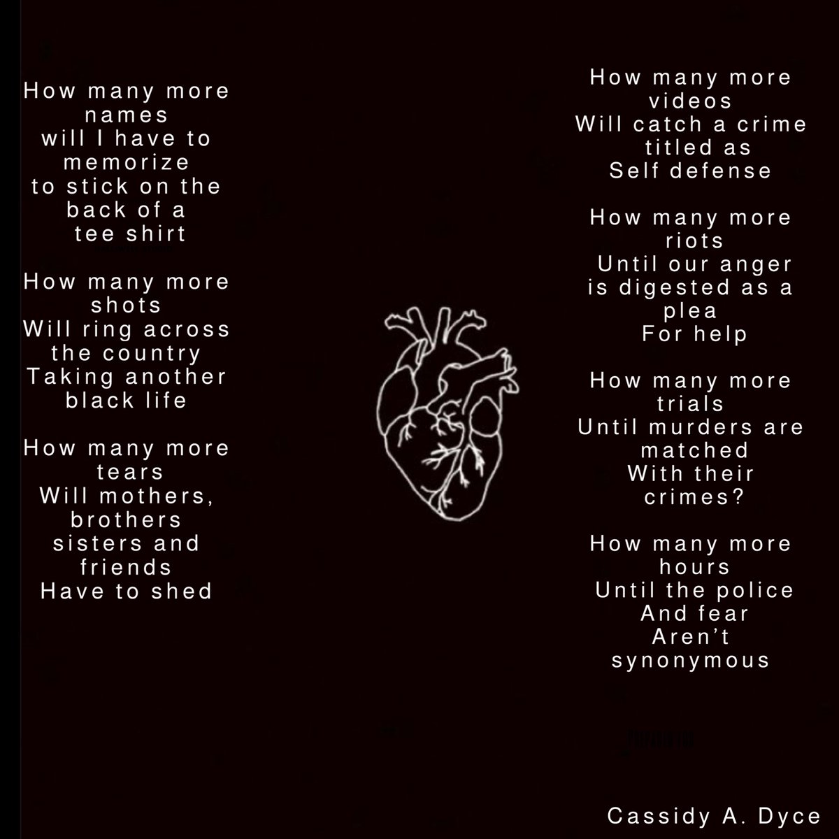 Cass2896's tweet photo. How Many More Names #BLACK_LIVES_MATTER https://t.co/clucuj9DwW