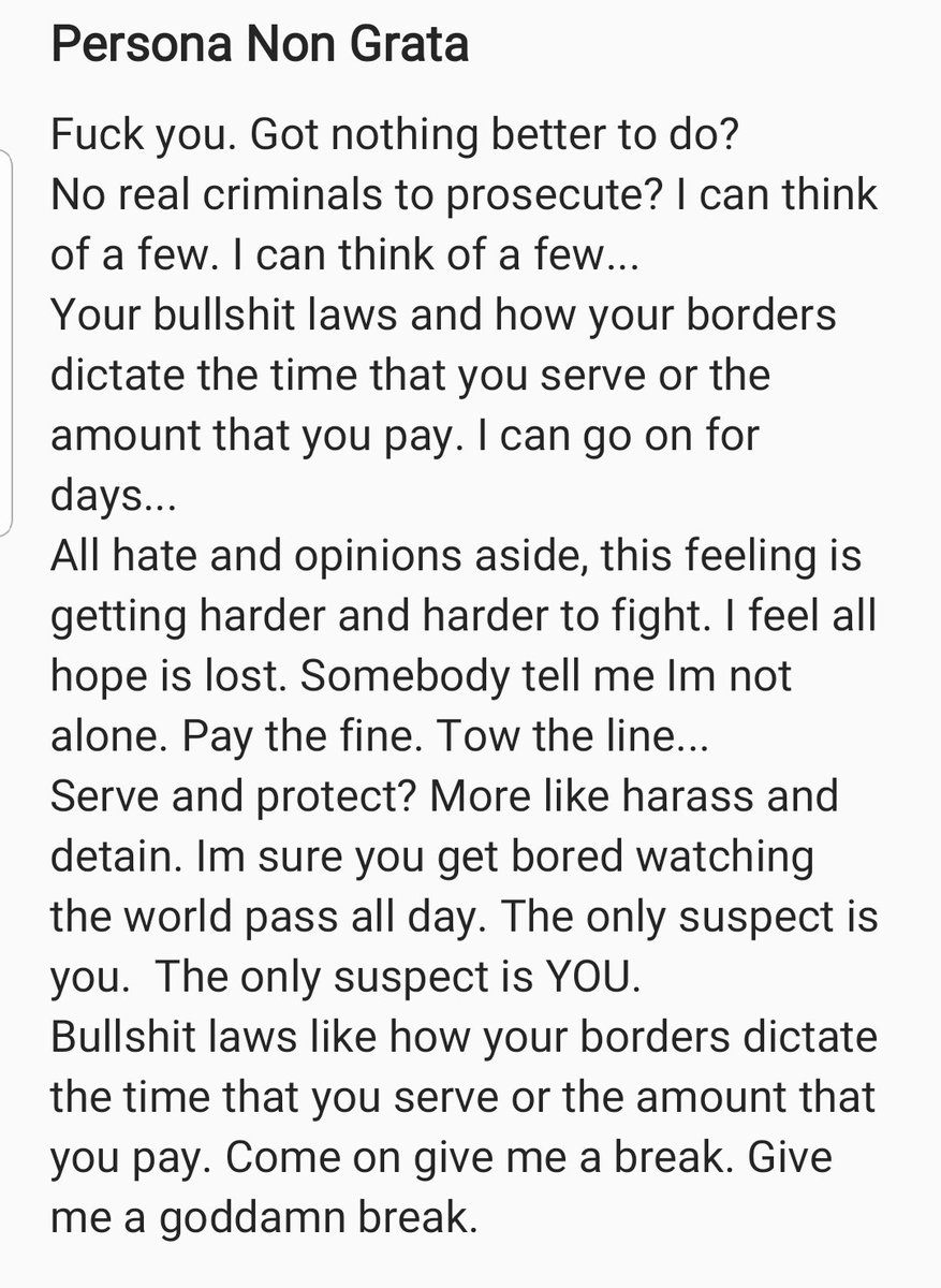 NORISKNJ's tweet photo. Written for a slightly different reason, but the sentiment is there #GeorgeFloyd #riots2020
https://t.co/AfJKFsAnWZ https://t.co/EU47JirCVc