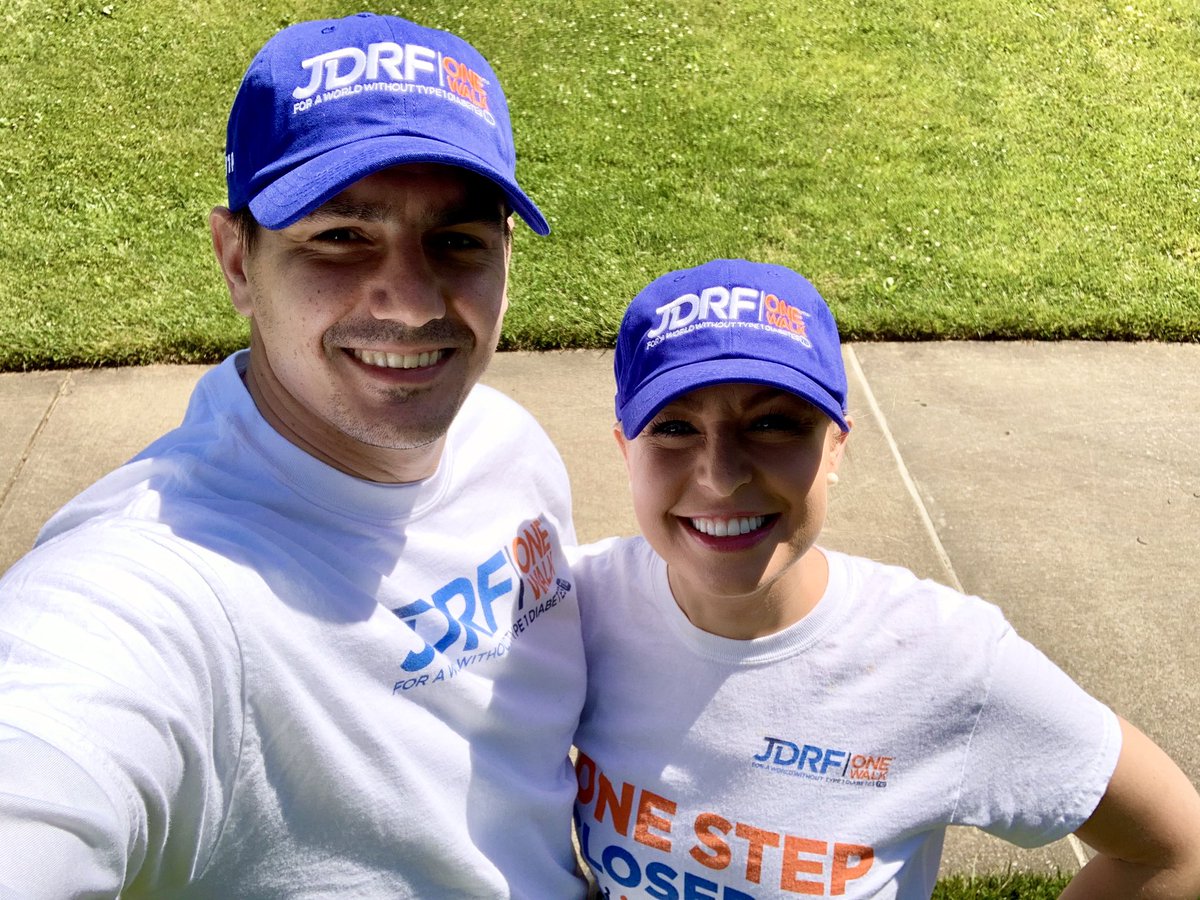 Eileen7News's tweet image. Beautiful day for a virtual walk with the @JDRFCapital community! ☀️ #UnstoppableType #StrongerTogetherDMV