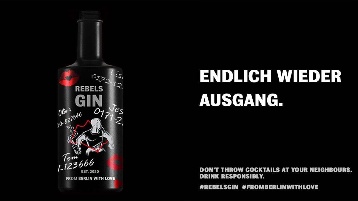 RebelsGin's tweet photo. FINALLY A NIGHT OUT AGAIN!
#FromBerlinWith🖤
#REBELSGIN #rebels #berlin #troublemaker #rebellion #gin #gintonic #gintasting #ginlovers #hellomolli #bedifferent #bartender #barkeeper #nightlife #party #cheeky #edgy #sexy #black #design #lifestyle #coronavirus #covid19 https://t.co/qgwCMG6wHR