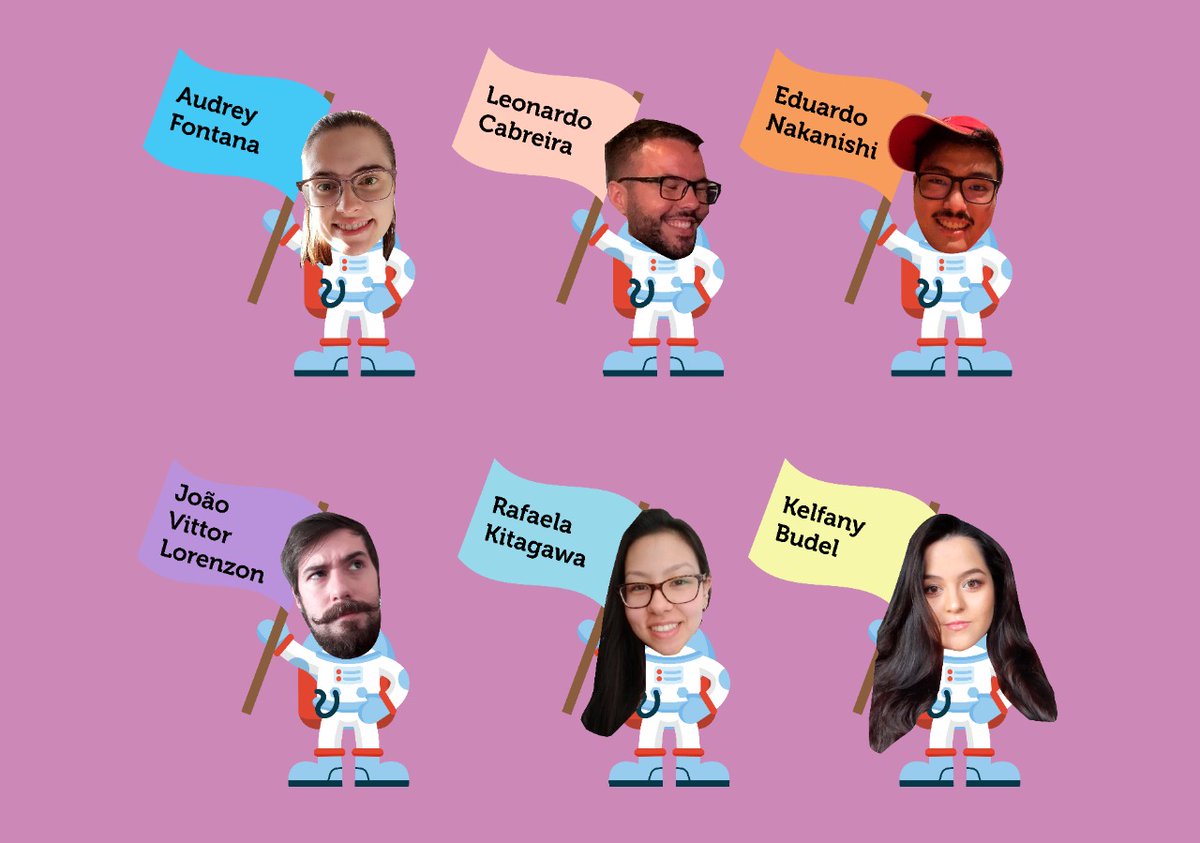 GSpaceapps's tweet image. Olha só o grupo todo reunido 💜
#spaceappsbrazil #SpaceApps #SpaceAppsChallenge 
@SpaceAppsBrazil