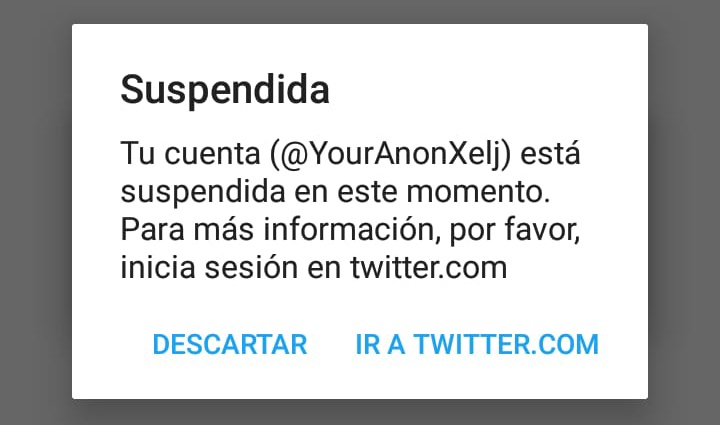 NiEstatNiRei's tweet photo. 🚨 After the #anonymous collective leaked, they are suspending the accounts of hacktivists who are helping to spread the leaks. 
One of the first my partner @YourAnonXelj 

You cannot censor an idea.🔥🏴 https://t.co/YMD88rgopD