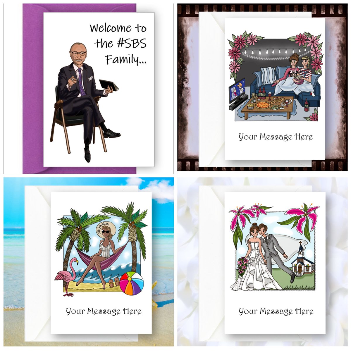 ItsOnlyWords3's tweet photo. @TheoPaphitis Hi Theo,
I create illustrated greeting cards that can be personalised with a unique message for the recipient. I would love to become part of the #sbs family, and a group of amazing small businesses, to support with the growth of my #smallbiz 

https://t.co/2UyUg6drD3 https://t.co/zunwglAUyO