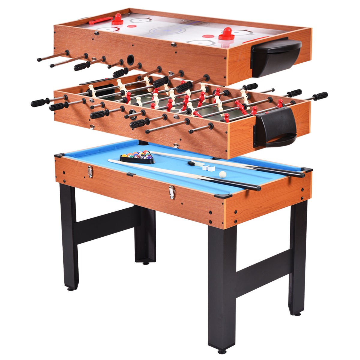 OtherStock's tweet image. 48" 3-in-1 Multi Combo Football, Billiards Pool, &amp;amp; Hockey Game Table For Sale on #OtherStock 

This three-in-one multi-game table (48") makes a fun &amp;amp; versatile addition to your home's #GameRoom

Details: bit.ly/3cfjUA1  👈 #HockeyTable #Billiards