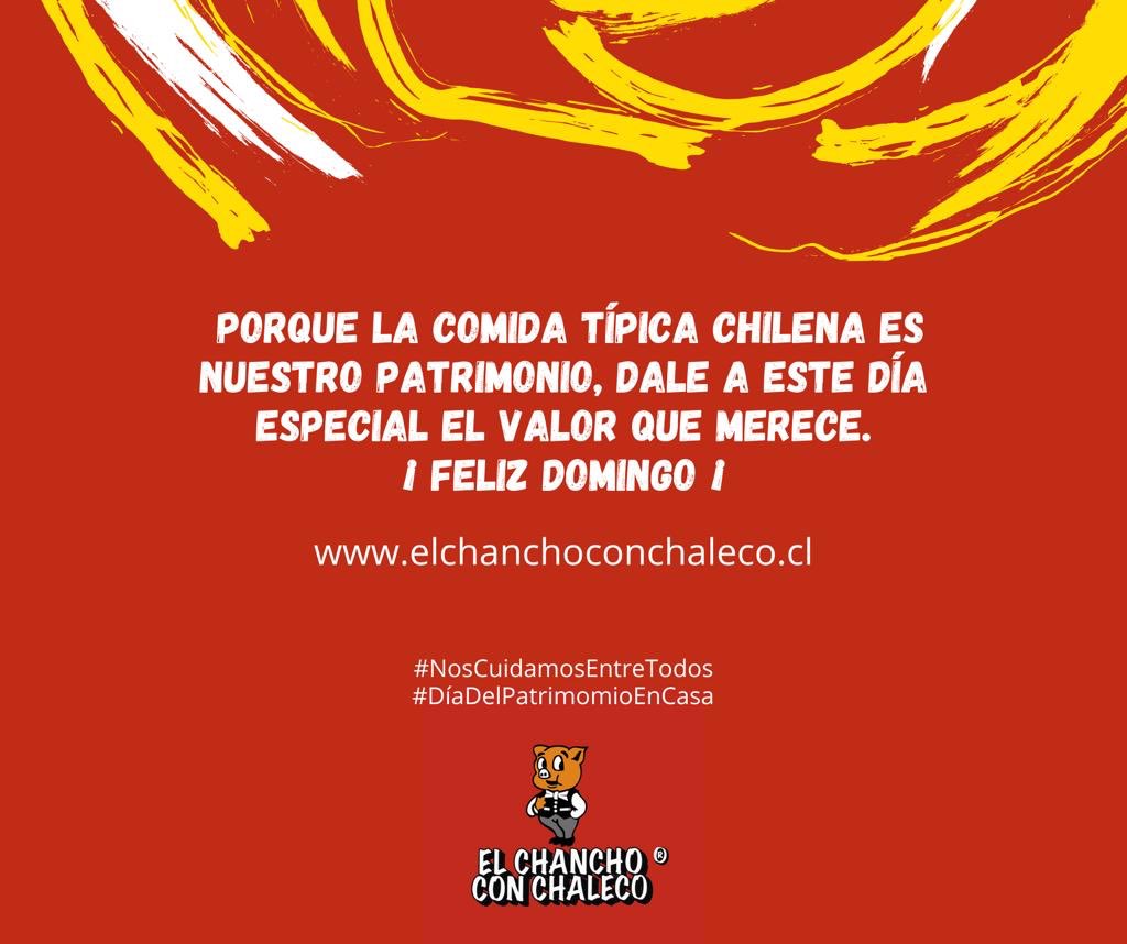 elchanchocl's tweet photo. Hoy, como todos los domingos los esperamos en https://t.co/qjlpHNkA7b #DiaDelPatrimonioEnCasa #DiadelPatrimonio #FelizDomingo #BuenDomingo https://t.co/JJyWNDGsGY