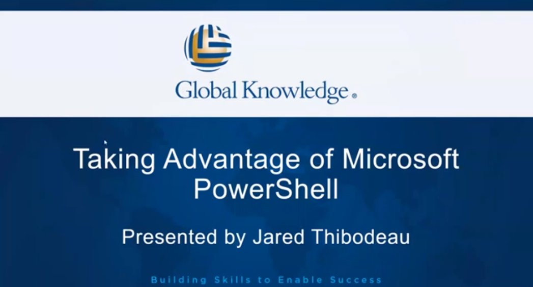 GKCanada's tweet image. View our latest webinar to learn more about Microsoft #PowerShell and how to administer remote computers. youtube.com/watch?v=At6yGX…
#Microsoft #MicrosoftPowerShell