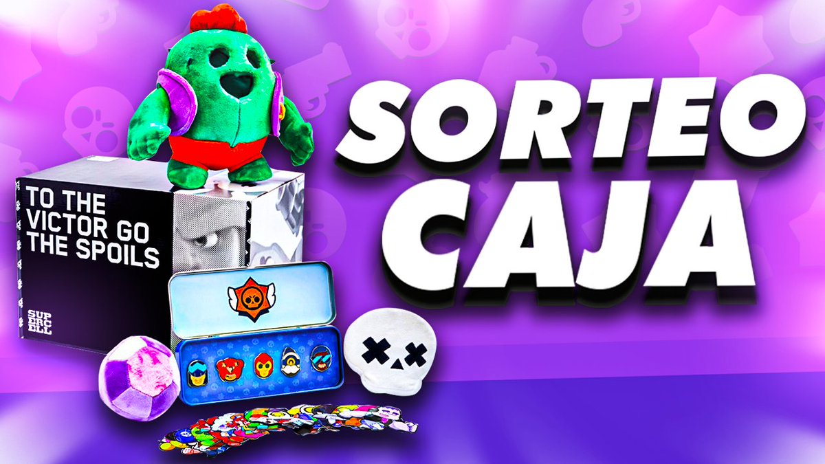 📦SORTEO 1 CAJA DE BRAWL STARS📦

⏩Pasos para participar:

- Seguirme <a href="/SoyDeiK/">NUEVA CUENTA EN @GoDeiK</a> 👤
- Dar RT 🔃
- Mencionar a 1 amigo en los comentarios

La caja contendrá peluches, pegatinas, pins, etc
Acaba el 4 de junio de 2020, mucha suerte!