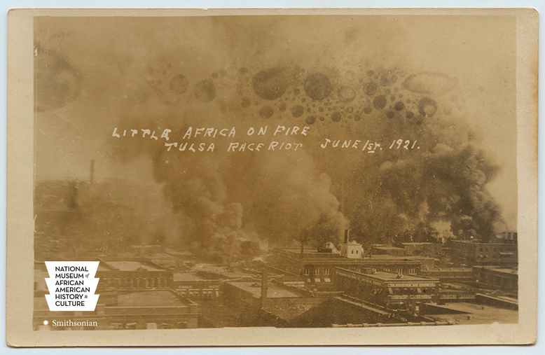 From May 31 to June 1 white mobs ransacked, razed, and burned over 1,000 homes, businesses, and churches in Greenwood, and murdered scores of African Americans.  #APeoplesJourney  #ANationsStory