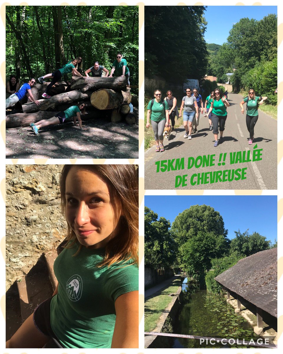 Today we covered 15km!!! So pleasant to meet others Peakers that we easily exceeded 2020 steps !! Now between hike today and live workout yesterday I don’t feel my legs anymore ... 😅😂😂@MyPeakChallenge @SamHeughan  #MPCvirtualGALA #MPC2020 @FrenchPeakers