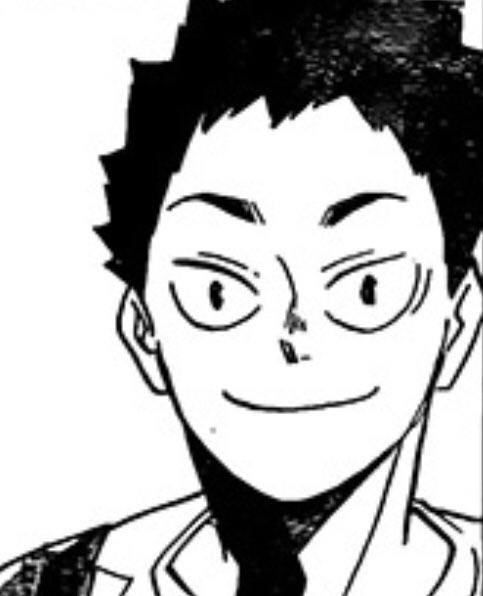 iwaizumi's smile when ushijima urged him to continue talking about something he's passionate about instead of dismissing him >>> 