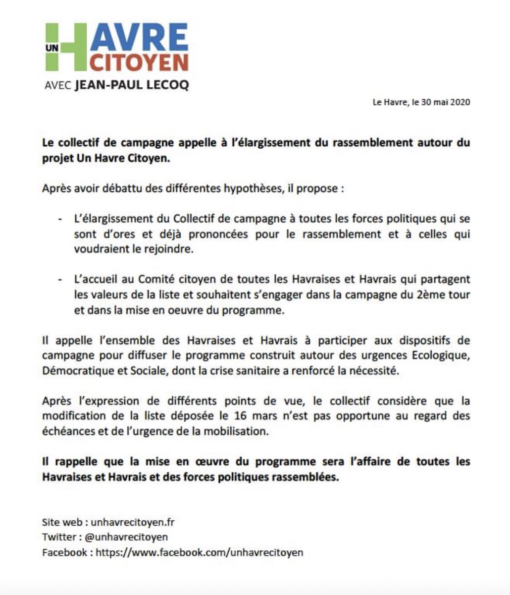 agnesfirmin's tweet photo. .@unhavrecitoyen ça ressemble à de l’union mais ça n’est pas l’union. Encore raté! #municipales2020 https://t.co/Dqy5aCgtke