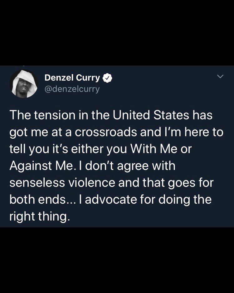 XXL's tweet photo. Denzel Curry speaks https://t.co/Ezcb1hapMA