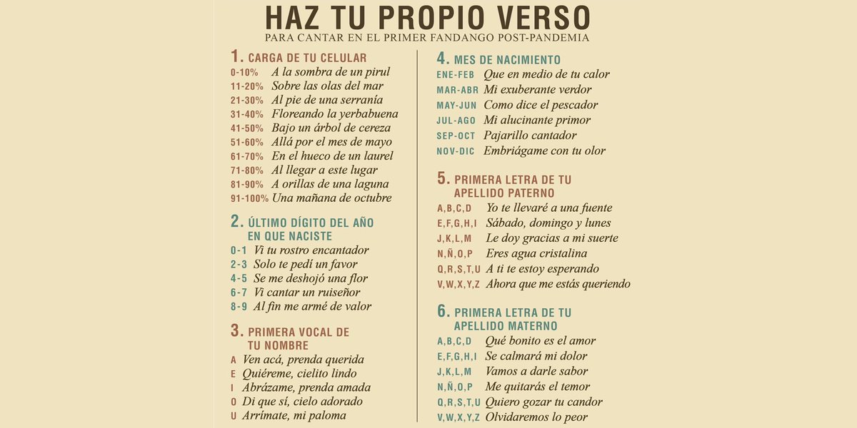 ¡Domingo de versos! Sigue las instrucciones y comenta el tuyo 😊

#MeQuedoEnCasa #ElBataclán #BataclánEsMiCasa #Volveremos